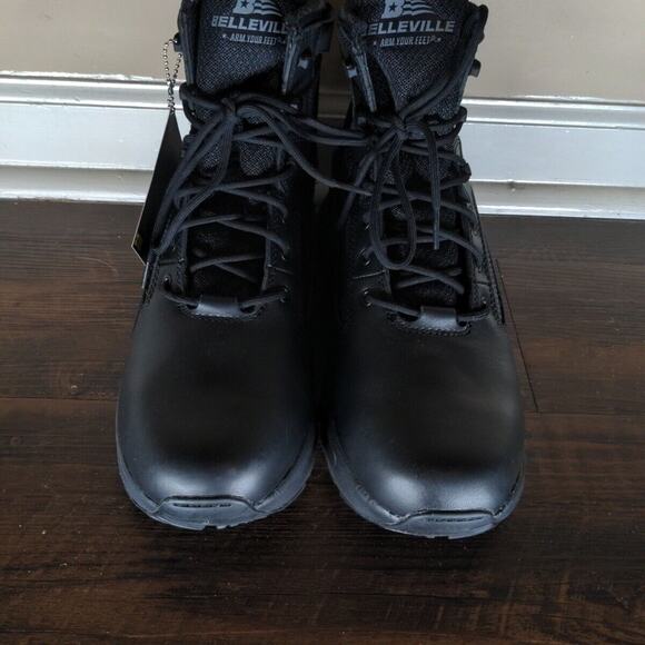 Belleville Tactical Research Maximalist Men Boots MAXX6Z Black Leather 6" 13W - Picture 3 of 10